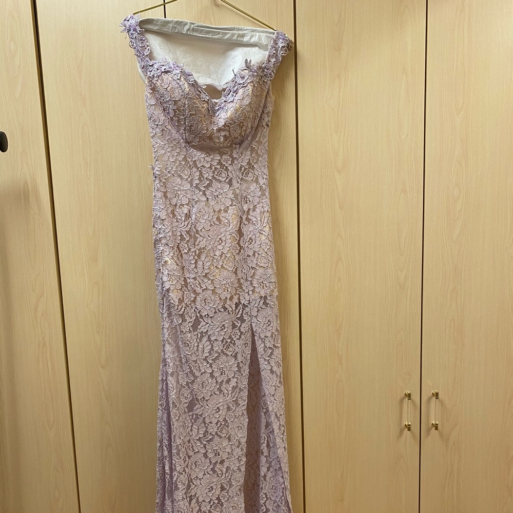 Lavender Cocktail Dress